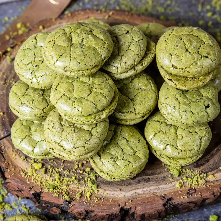 Antep Fıstıklı Acıbadem Kurabiyesi - 2