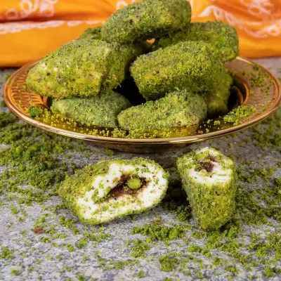 Antep Fıstıklı Bohça Lokum - 2