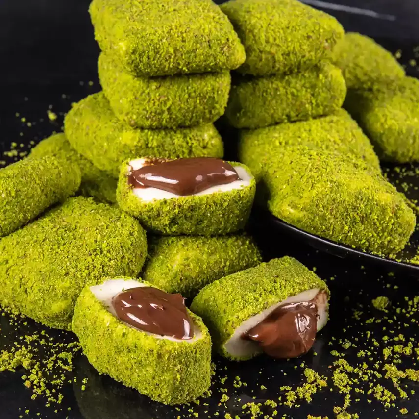 Antep Fıstıklı | Çikolatalı | Bohça Lokum - 1