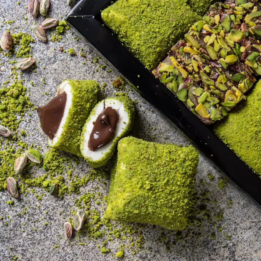 Antep Fıstıklı | Çikolatalı | Katmer Lokum - 2