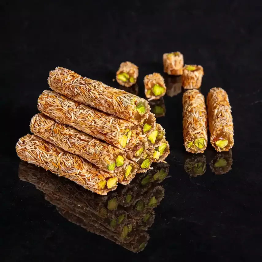 Antep Fıstıklı | Kadayıflı | Fitil Lokum - 1