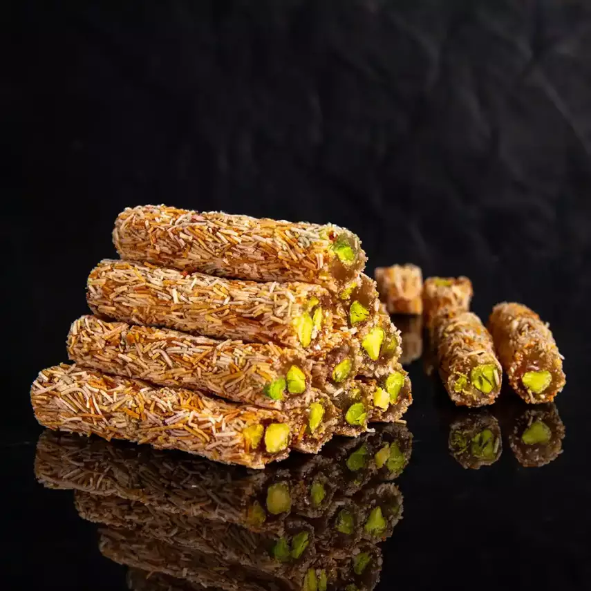 Antep Fıstıklı | Kadayıflı | Fitil Lokum - 2