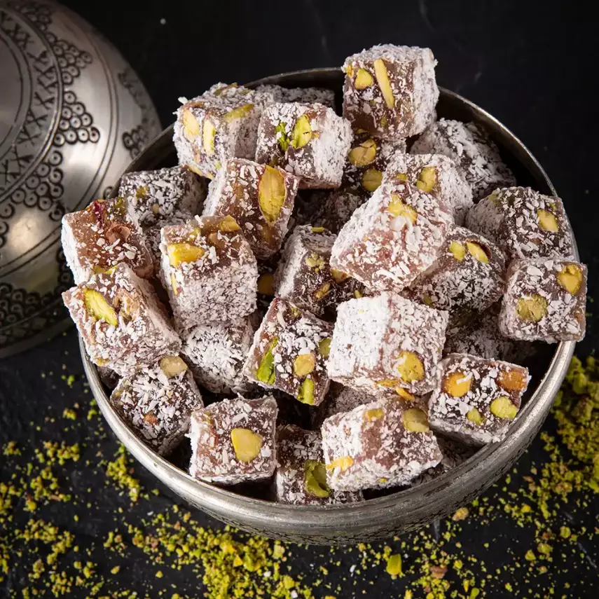 Antep Fıstıklı | Sade | Çifte Kavrulmuş Lokum - 1