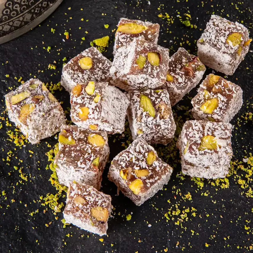 Antep Fıstıklı | Sade | Çifte Kavrulmuş Lokum - 2