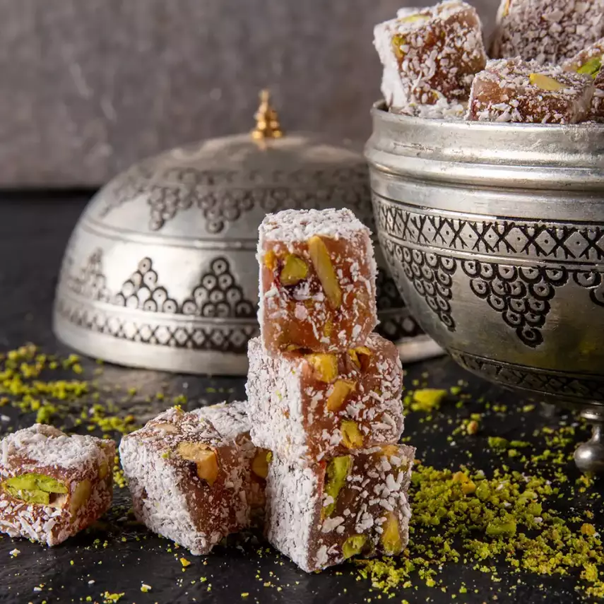 Antep Fıstıklı | Sade | Çifte Kavrulmuş Lokum - 4