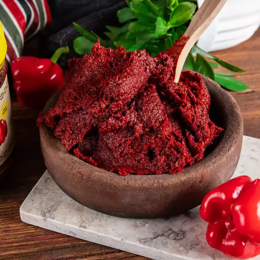 Antep Usulü Acı Biber Salçası  - 1