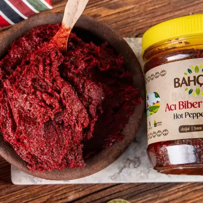 Antep Usulü Acı Biber Salçası  - 4