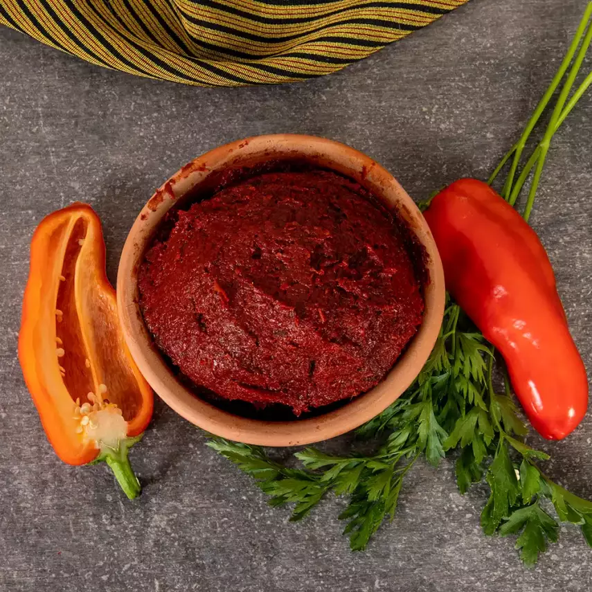 Antep Usulü Acı Biber Salçası Ev Tipi 1 Kg - 1
