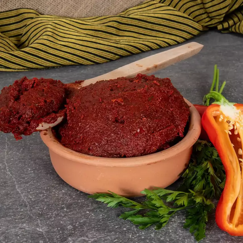 Antep Usulü Acı Biber Salçası Ev Tipi 1 Kg - 2