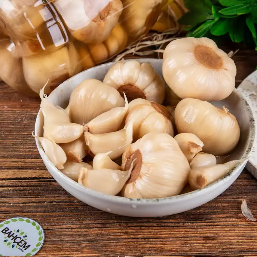 Antep Usulü Baş Sarımsak Turşusu 1750 cc Bidon - 4