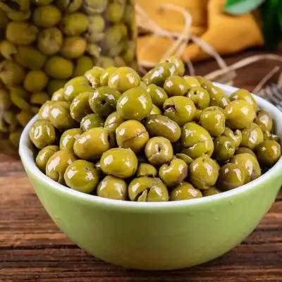 Antep Usulü Çekirdeksiz Barak Yeşil Zeytin 4500 cc Bidon