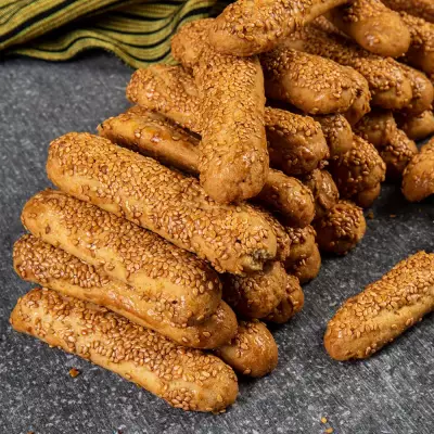 Antep Usulu Susamlı Çubuk Kahke