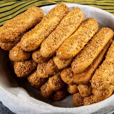 Antep Usulu Susamlı Çubuk Kahke - 3