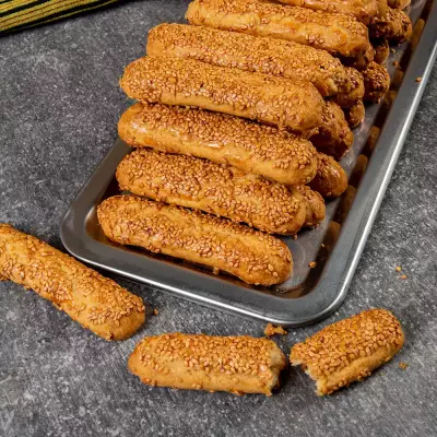 Antep Usulu Susamlı Çubuk Kahke - 4