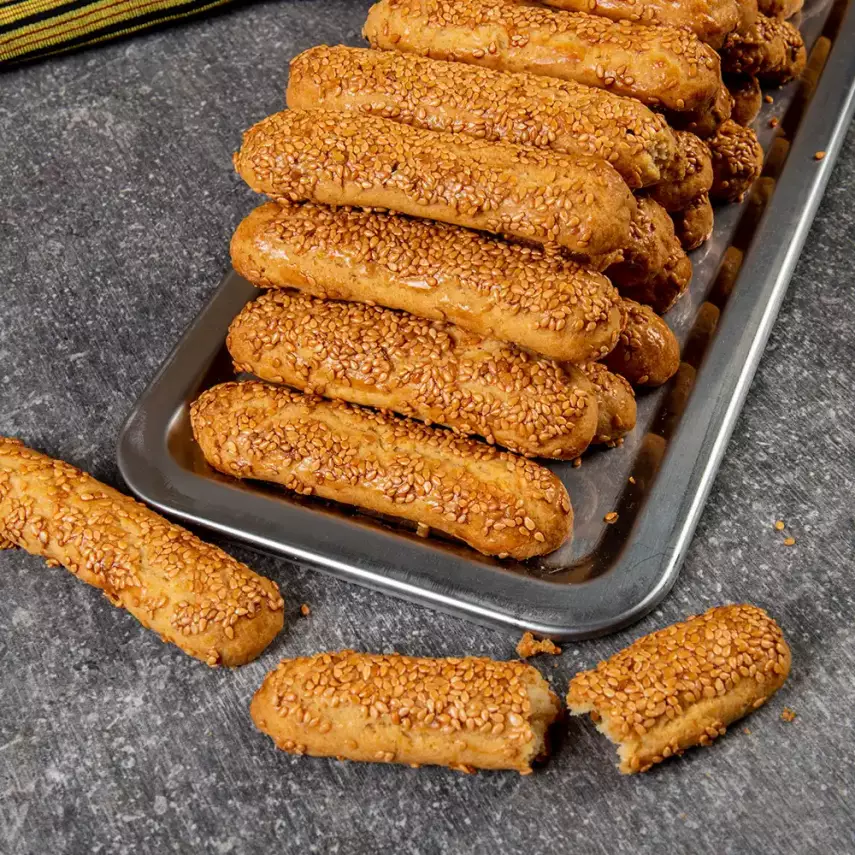 Antep Usulu Susamlı Çubuk Kahke - 4