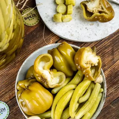  Antep Usulü Klasik Karışık Turşu  4500 cc Bidon - 3