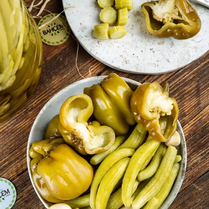  Antep Usulü Klasik Karışık Turşu  4500 cc Bidon - 3