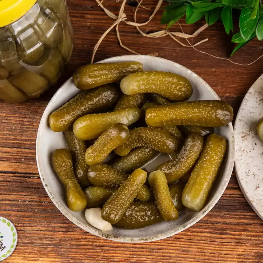 Antep Usulü Kornişon Turşusu 1750 cc Bidon - 4