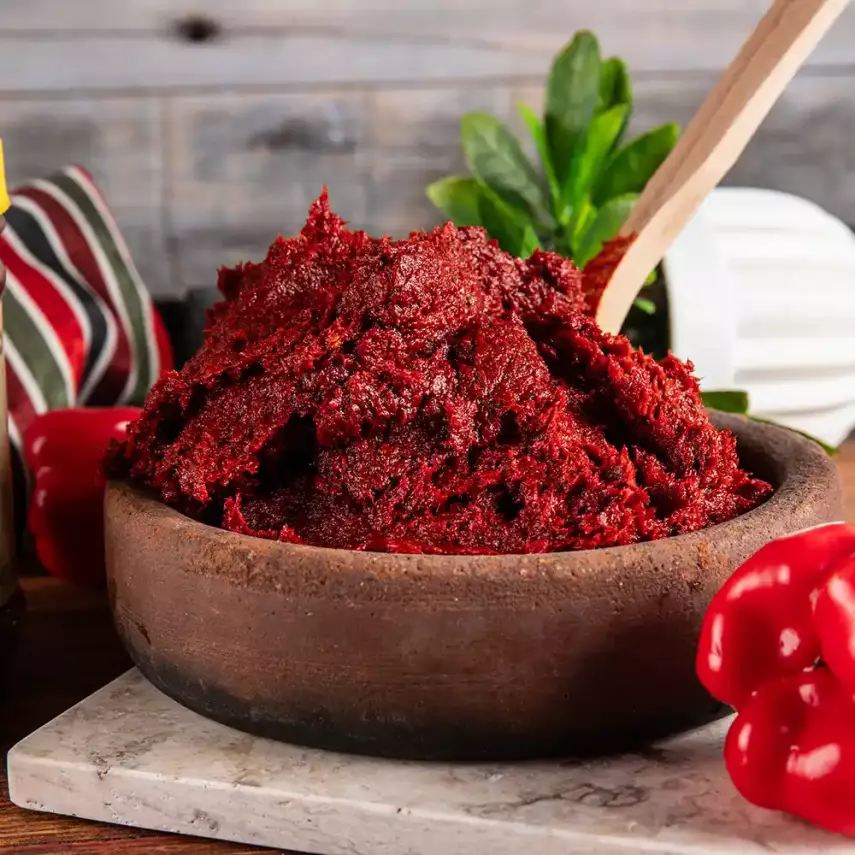 Antep Usulü Tatlı Biber Salçası - 2