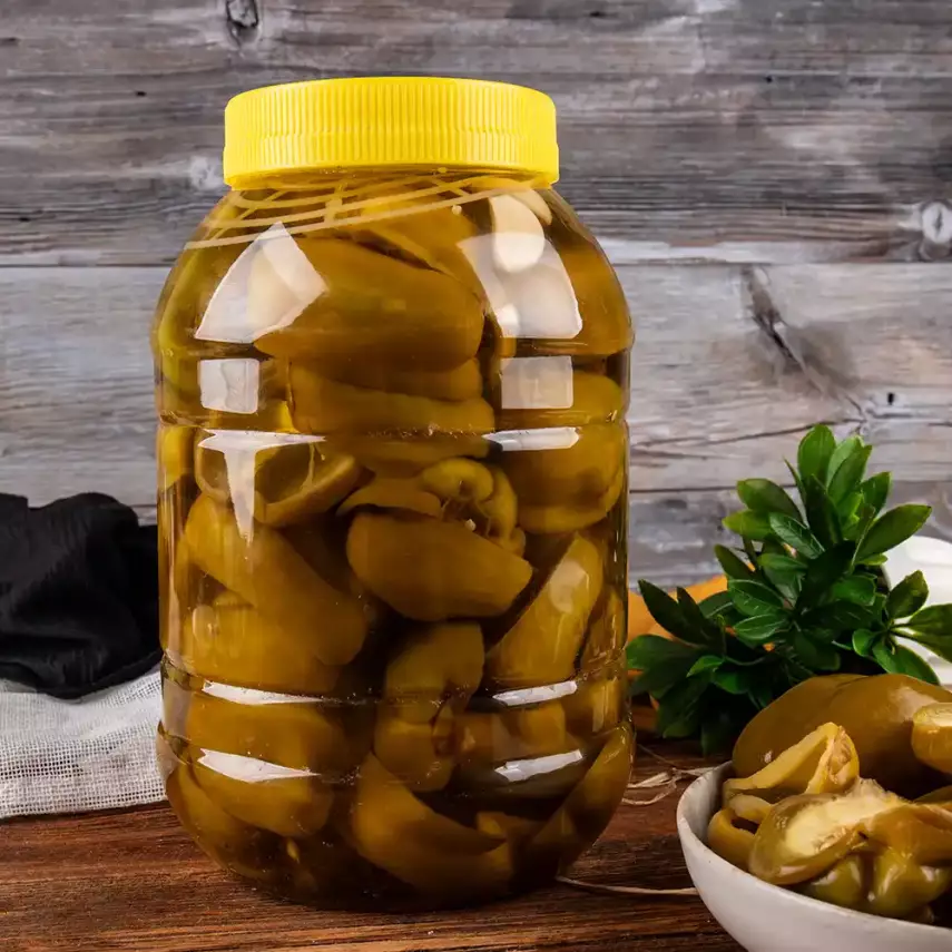 Antep Usulü Topak Biber Turşusu 4500 cc Bidon - 2