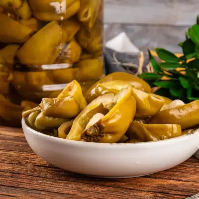 Antep Usulü Topak Biber Turşusu 4500 cc Bidon - 3