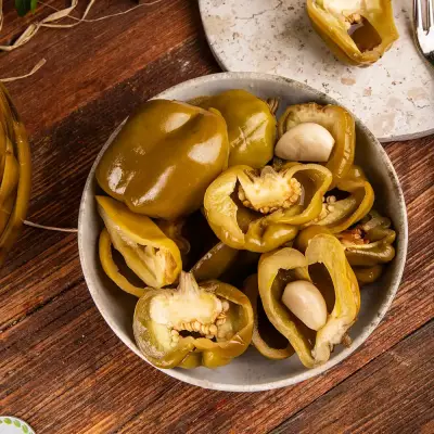 Antep Usulü Topak Biber Turşusu 4500 cc Bidon 