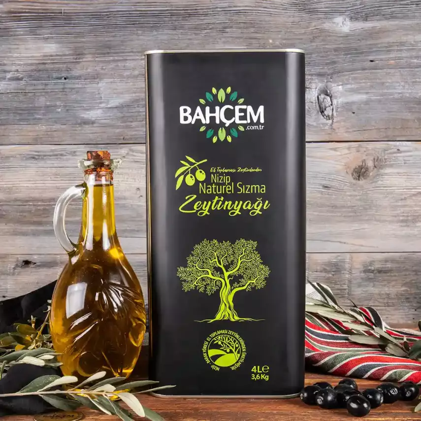 Natürel Sızma Zeytinyağı 4 Litre | 3,6 Kg - 1