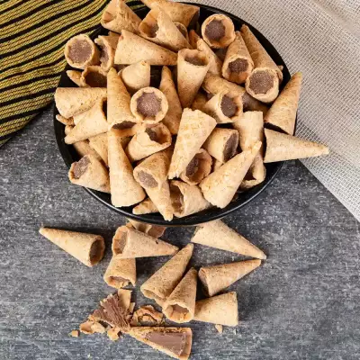 Çikolatalı Külah Mini Kornet 250 g - 4