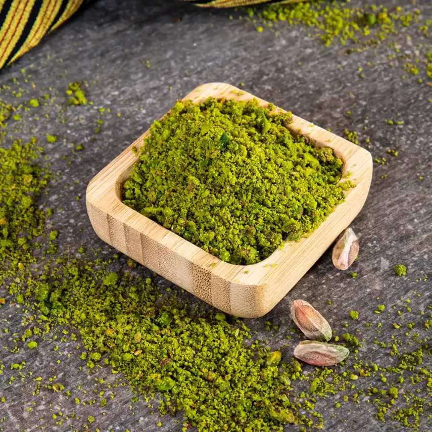 Boz İç Antep Fıstığı | Toz Öğütülmüş | Baklavalık  - 3