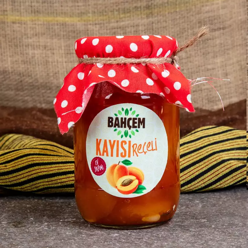 Kayısı Reçeli 400 g Kavanoz - 1