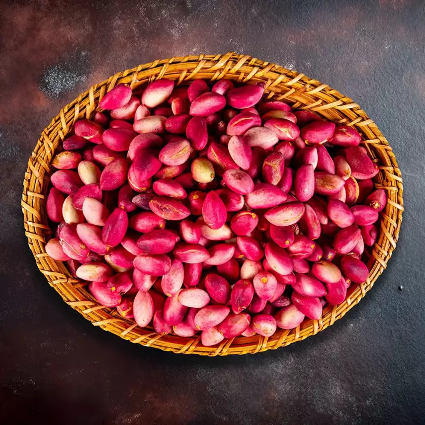 Taze Yaş Kırmızı Kabuklu Ben Antep Fıstığı - 1