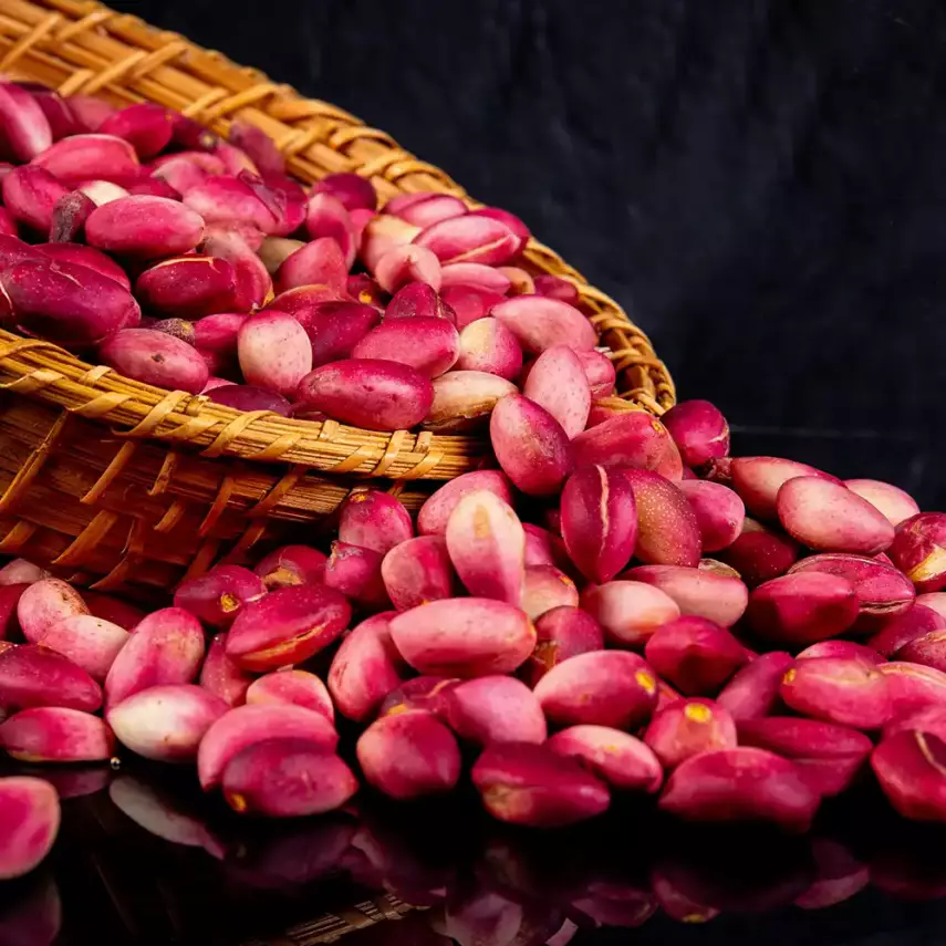 Taze Yaş Kırmızı Kabuklu Ben Antep Fıstığı - 3