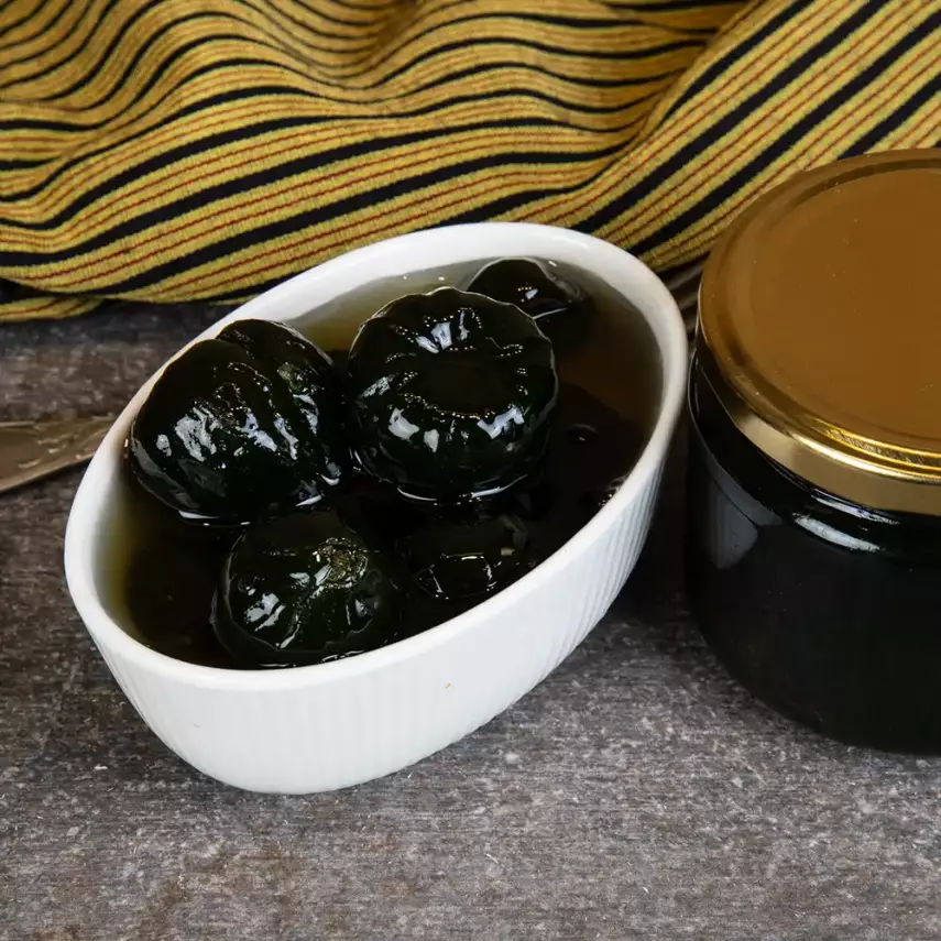 Yeşil Ham İncir Reçeli 450 g Kavanoz - 1